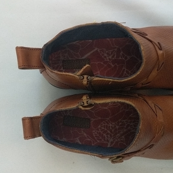 OluKai Tan Perforated Ankle Booties - Picture 7 of 12